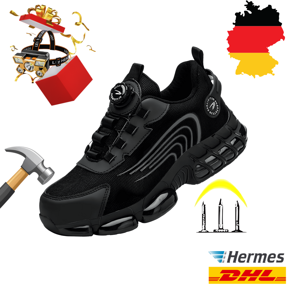 ArbeitsZone Sicherheitsschuhe – Für Damen & Herren, Stahlkappe & Atmungsaktiv