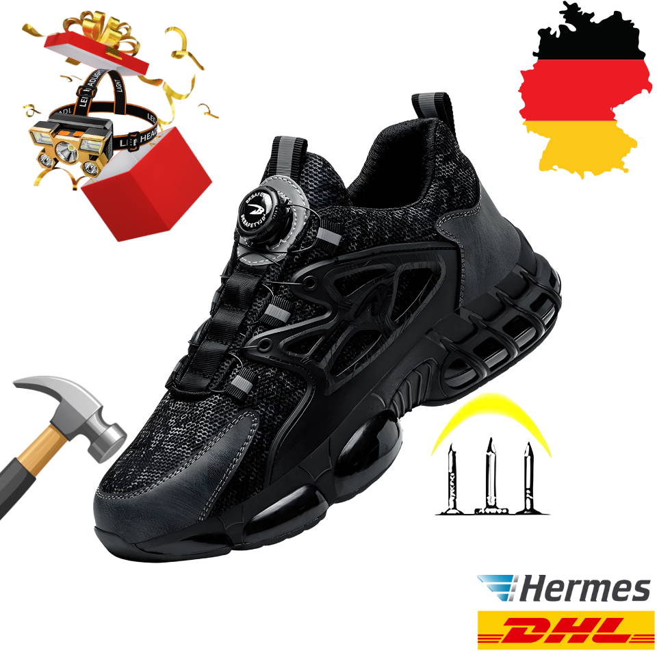 ArbeitsZone Sicherheitsschuhe – Für Damen & Herren, Stahlkappe & Atmungsaktiv